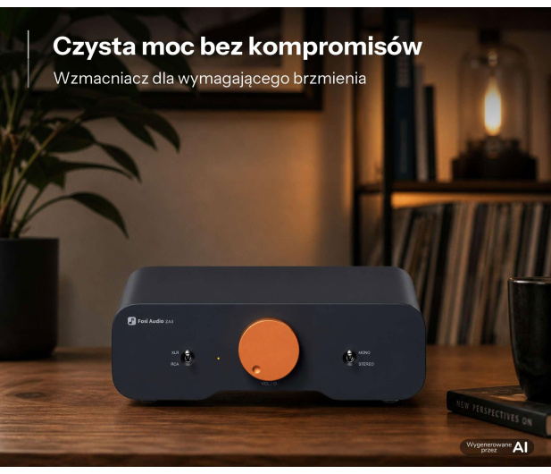 Fosi Audio Fosi Audio ZA3 (32V) Wzmacniacz głośnikowy z wejściem zbalan - 1583334 - zdjęcie 4